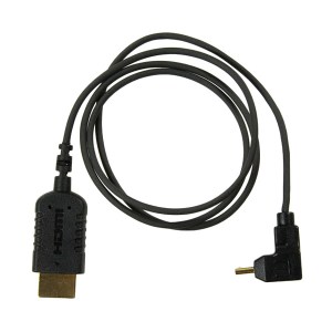Freefly Ultra-Thin HDMI to Right-Angle Mini-HDMI - 70cm
