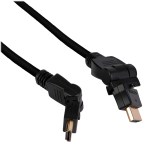 Pearstone Swivelling HDMI to HDMI Cable - 90cm