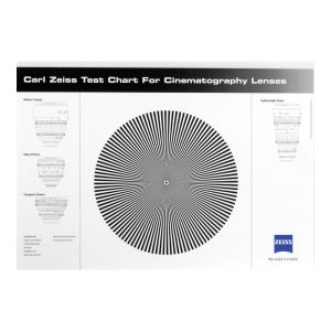 Zeiss Star Test Chart for Adjusting Lens Back Focus