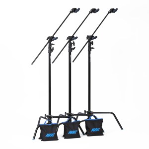 Avenger 3-Kit C-Stand 3m w/ Grip Arm & Sandbag - Black