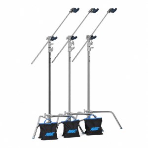 Avenger 3-Kit C-Stand 3m w/ Grip Arm & Sandbag - Silver
