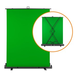 Roll-Up Chroma Key - Green 1.5x2m