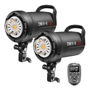 Jinbei DMII-6 Studio 2-Flash Kit w/ TR-V6 Transmitter