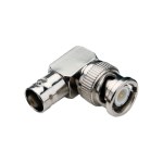 BNC Female to BNC Male Right-Angle Adapter