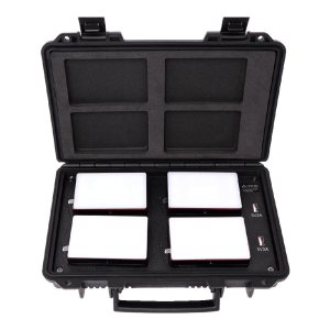 Aputure MC 4-Light Travel Kit w/ Charging Case