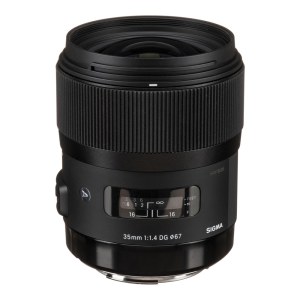 Sigma EF 35mm f/1.4 DG HSM Art Lens