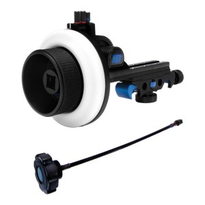 Redrock Follow Focus w/ Lens Gears & 12" Whip